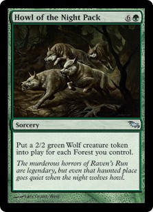 (image for) Howl of the Night Pack (Foil)