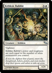 (image for) Kithkin Rabble (Foil)