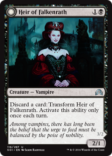 (image for) Heir of Falkenrath / Heir to the Night
