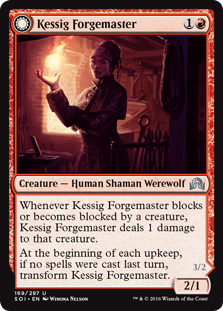 (image for) Kessig Forgemaster / Flameheart Werewolf