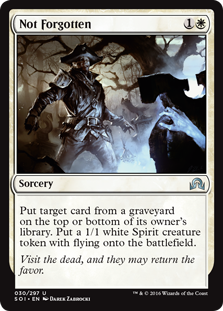 (image for) Not Forgotten