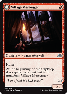 (image for) Village Messenger / Moonrise Intruder