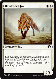 (image for) Devilthorn Fox (Foil)