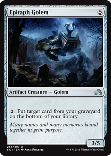 (image for) Epitaph Golem (Foil)