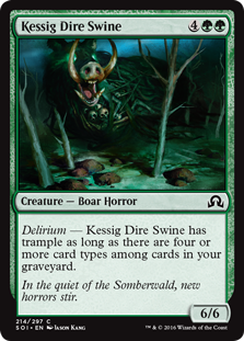 (image for) Kessig Dire Swine (Foil)