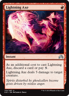 (image for) Lightning Axe (Foil)