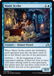(image for) Manic Scribe (Foil)