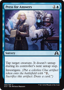 (image for) Press for Answers (Foil)