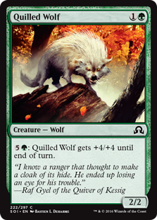 (image for) Quilled Wolf (Foil)