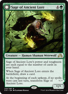 (image for) Sage of Ancient Lore (Foil)
