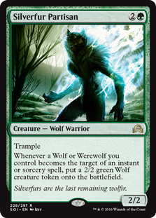 (image for) Silverfur Partisan (Foil)