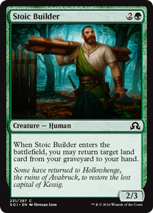 (image for) Stoic Builder (Foil)