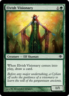 (image for) Elvish Visionary (Foil)