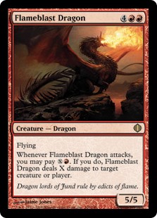 (image for) Flameblast Dragon (Foil)