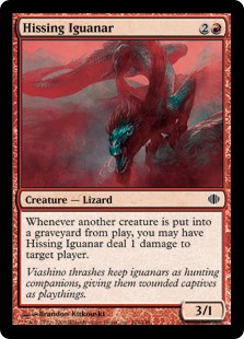 (image for) Hissing Iguanar (Foil)