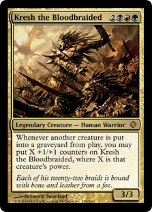 (image for) Kresh the Bloodbraided (Foil)
