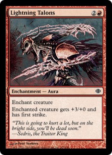 (image for) Lightning Talons (Foil)