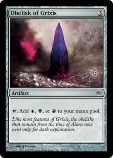 (image for) Obelisk of Grixis (Foil)