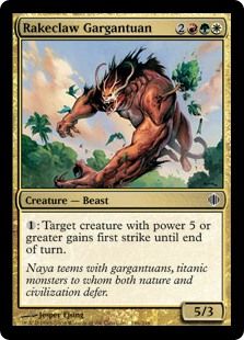 (image for) Rakeclaw Gargantuan (Foil)