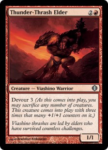 (image for) Thunder-Thrash Elder (Foil)