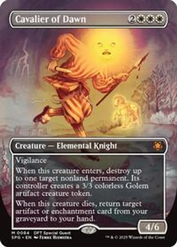 (image for) Cavalier of Dawn (Borderless)