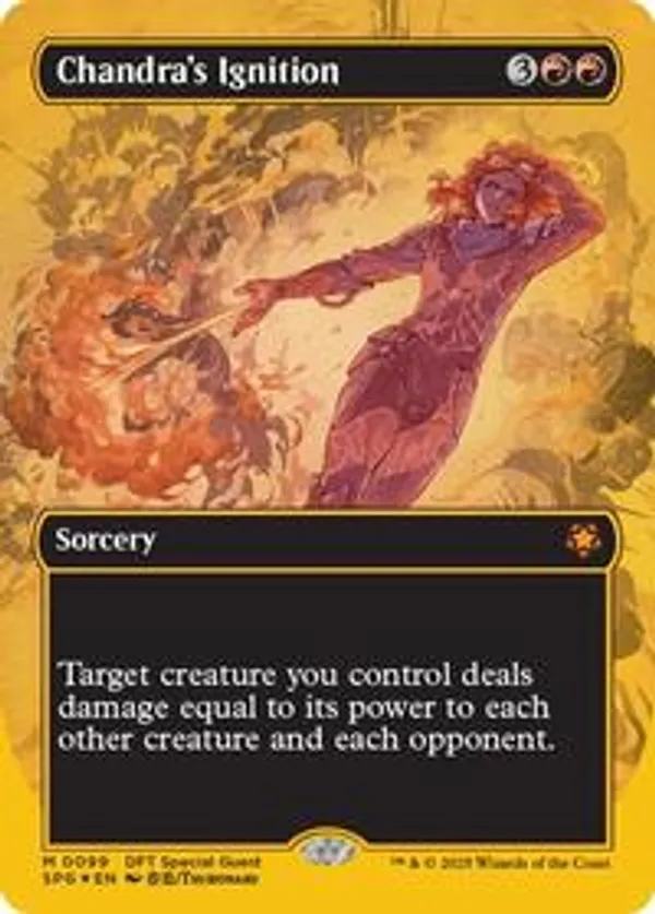 (image for) Chandra's Ignition (Borderless) (First-Place Foil)
