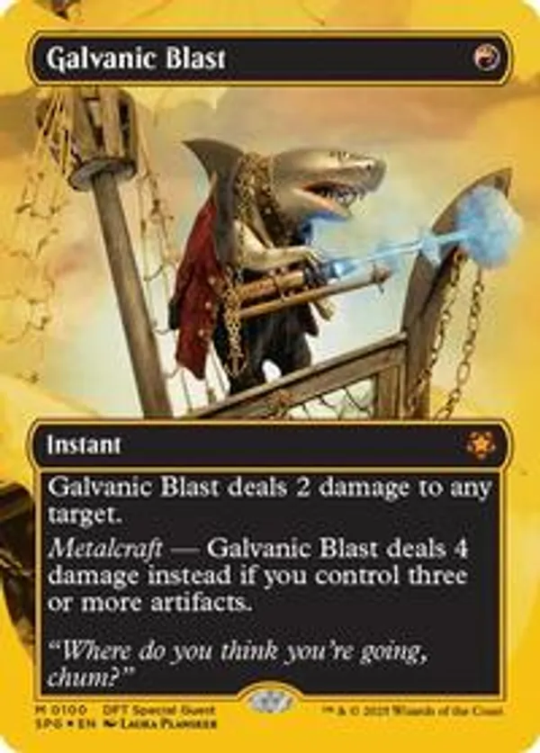 (image for) Galvanic Blast (Borderless) (First-Place Foil)