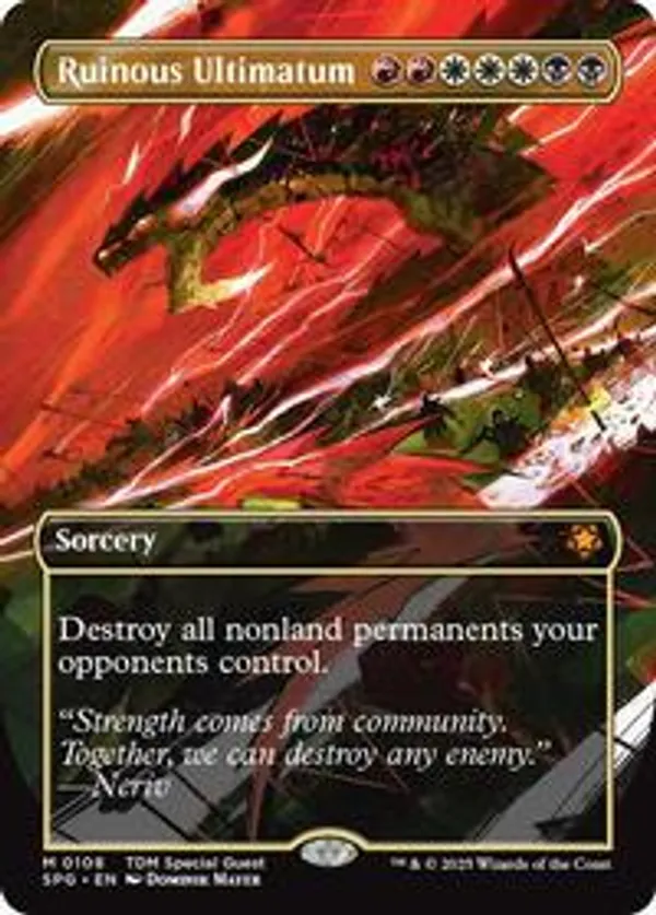 (image for) Ruinous Ultimatum (Borderless)