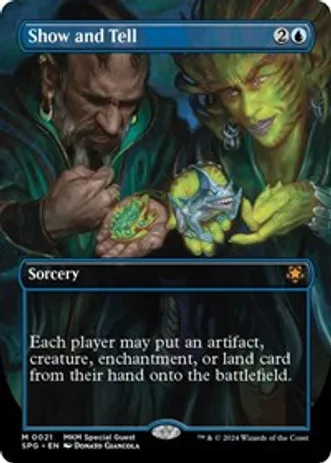 (image for) Show and Tell (Borderless) (Foil)