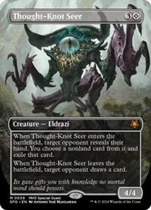 (image for) Thought-Knot Seer (Borderless) (Foil)