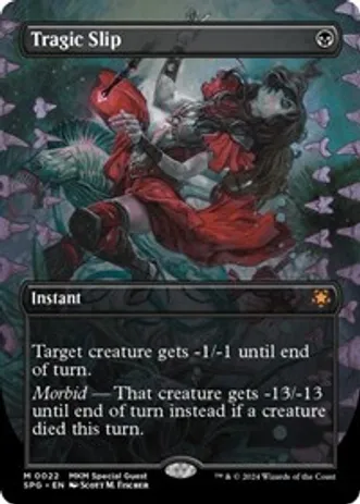 (image for) Tragic Slip (Borderless) (Foil)