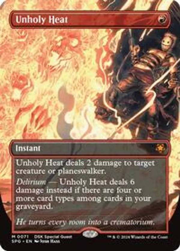 (image for) Unholy Heat (Borderless)
