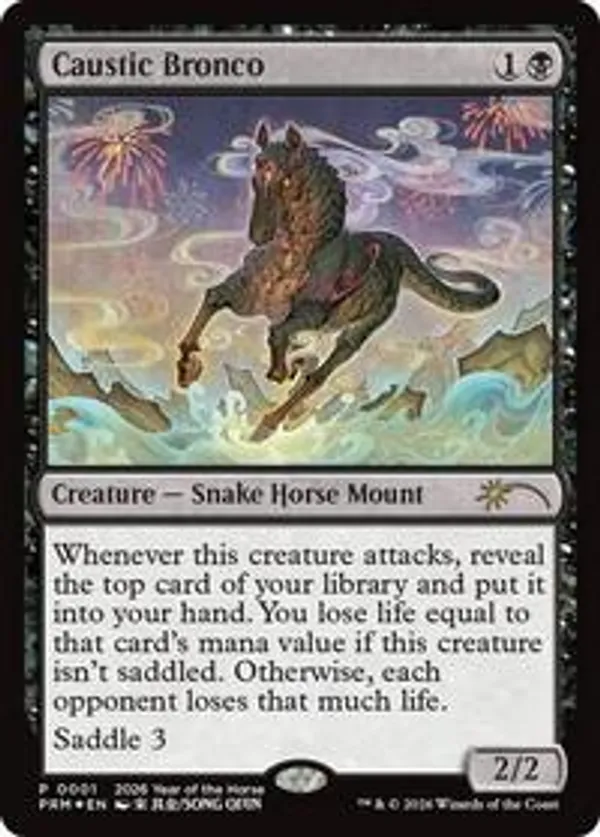 (image for) Caustic Bronco (Year of the Horse 2026)