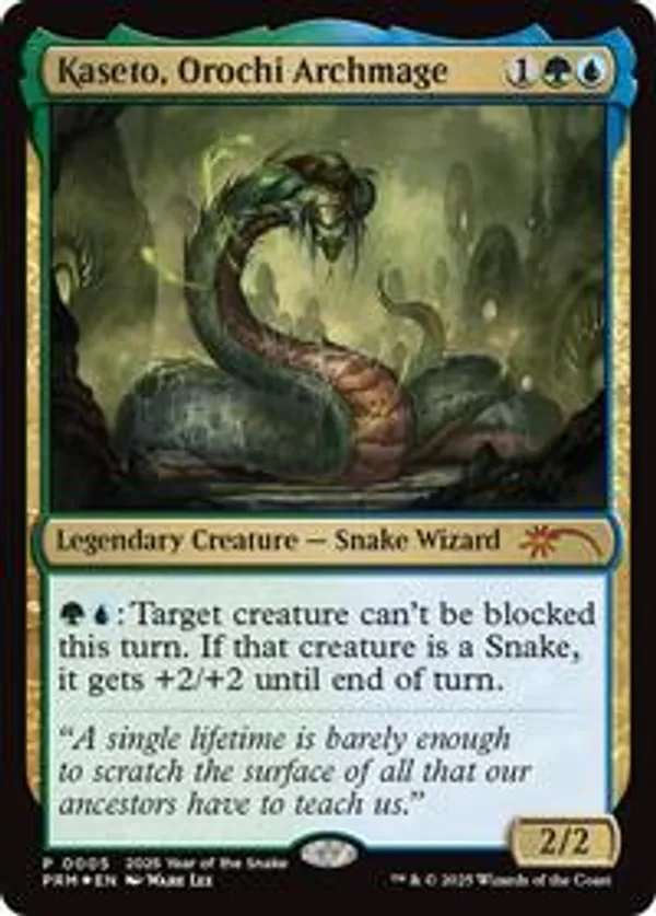 (image for) Kaseto, Orochi Archmage (Year of the Snake 2025)