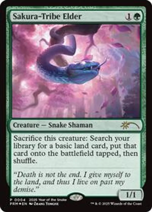 (image for) Sakura-Tribe Elder (Year of the Snake 2025)