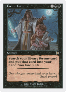 (image for) Grim Tutor