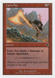 (image for) Lava Axe