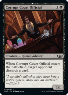 (image for) Corrupt Court Official (Foil)