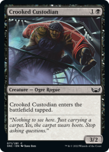 (image for) Crooked Custodian (Foil)