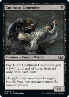 (image for) Cutthroat Contender (Foil)
