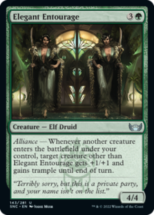 (image for) Elegant Entourage (Foil)