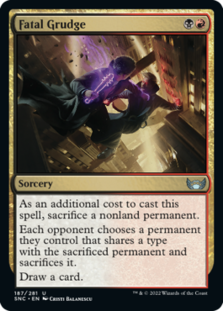 (image for) Fatal Grudge (Foil)
