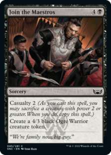 (image for) Join the Maestros