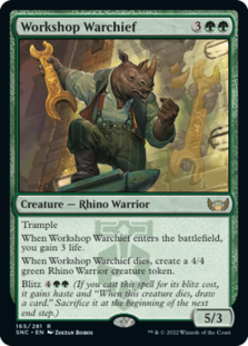 (image for) Workshop Warchief (Foil)