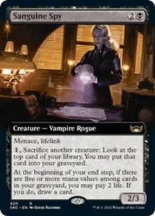 (image for) Sanguine Spy (Extended Art)