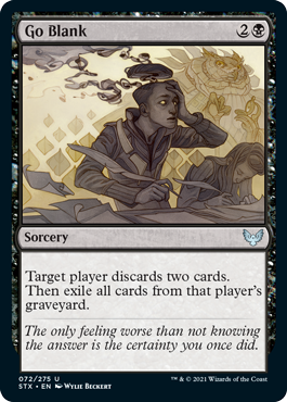 (image for) Go Blank