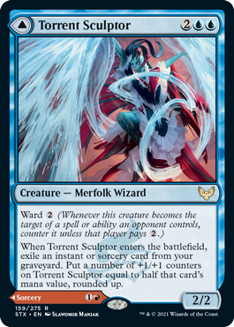 (image for) Torrent Sculptor // Flamethrower Sonata (Foil)