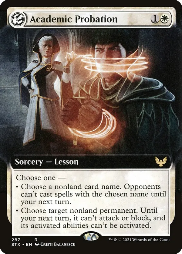 (image for) Academic Probation (Extended Art) (Foil)