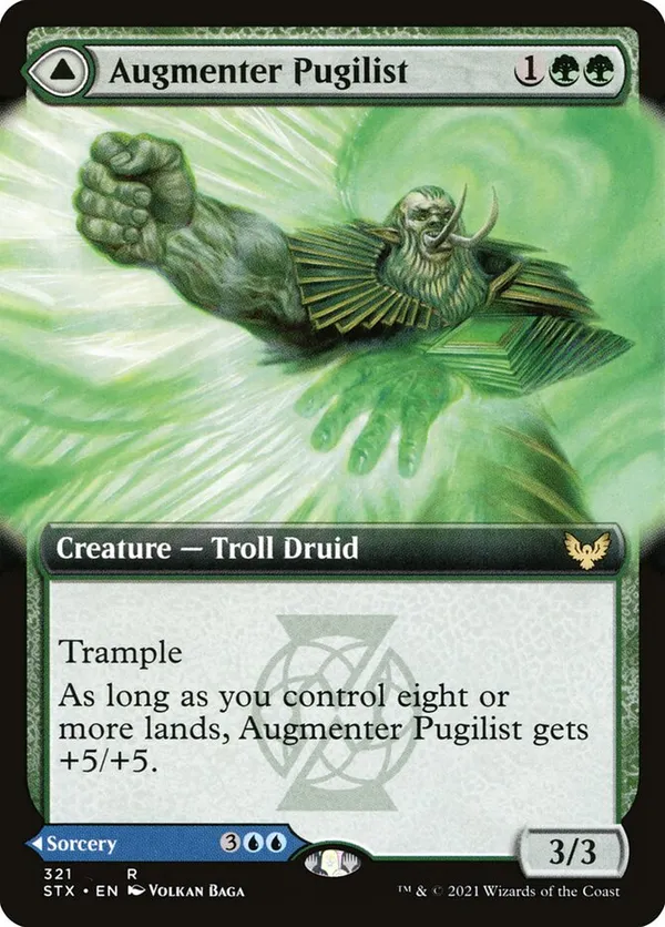 (image for) Augmenter Pugilist (Extended Art) (Foil)