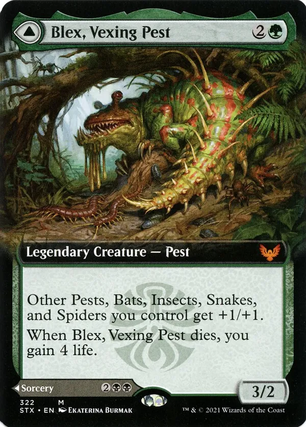 (image for) Blex, Vexing Pest (Extended Art) (Foil)
